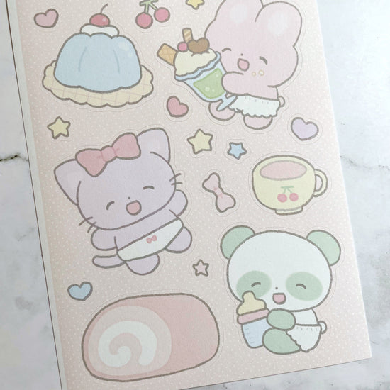 Rayeon Fancy Baby Cafe sticker b273