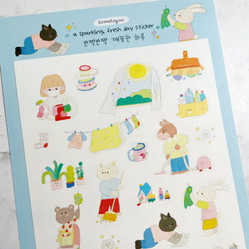 Tometoyou Fresh Day sticker B457