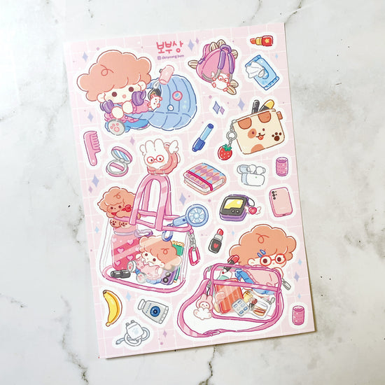 Danpoong.bom in my bag sticker b532