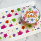 Thepuri Village Jelly Star glitter washi roll w205