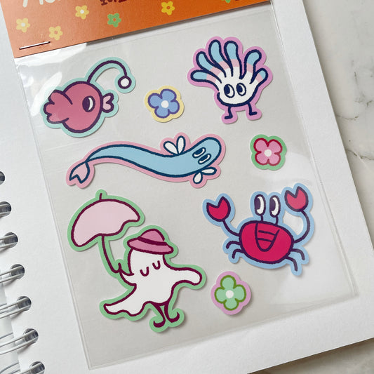 Nighty Night Funny Creatures sticker b605
