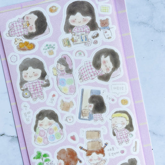 Co.o Pajama Life Sticker B487