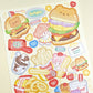 Danpoong.bom Burger sticker b717
