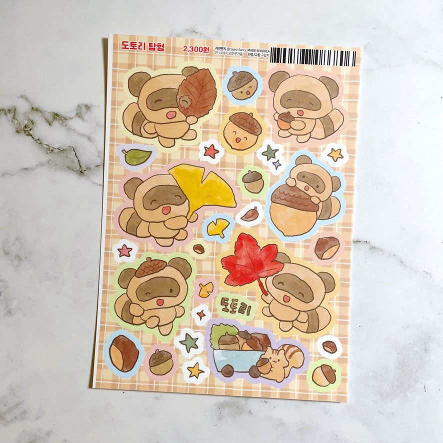 Rayeon Fancy Acorn sticker b277