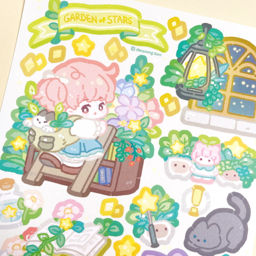 Danpoong.bom Garden of stars sticker b706