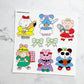 Downtown Mix Juice Princess sticker b341
