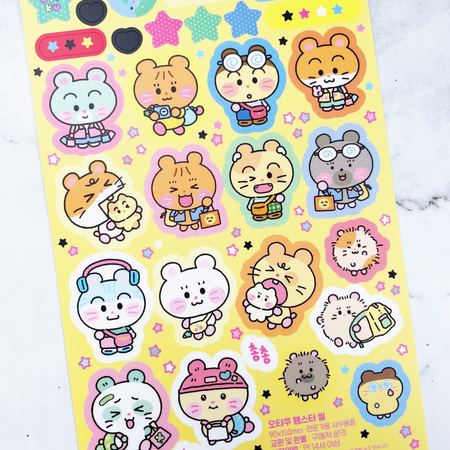 Ppomppom Otaku Play stickers b312