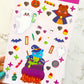 Wacky Halloween sticker
