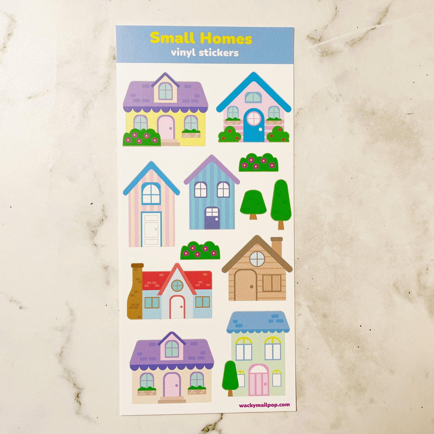 Small Homes vinyl sticker v5