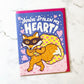 Turtle's Soup You've Stolen my Heart Valentine's Day Love Card b397