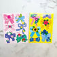 Orchid Studio Flower Bows sticker set b811
