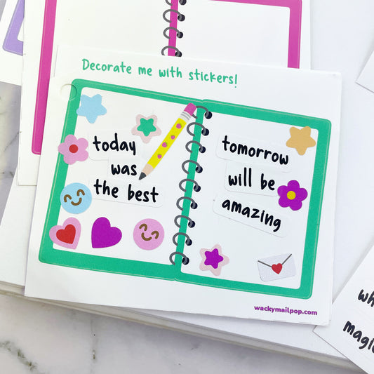 Mini Journal Sticker Pack
