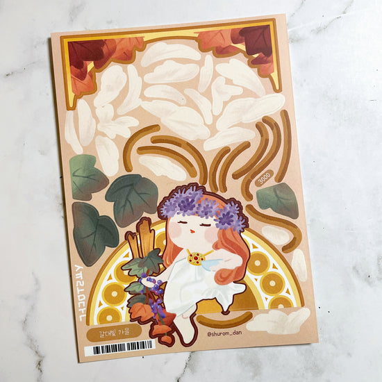 Shuromdan Art Nouveau sticker b242