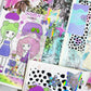 Wacky Mail Pop Junk Journal Scrap Pack