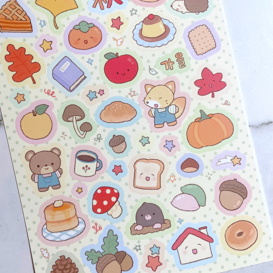 Rayeon Fancy Autumn Things sticker b278