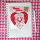 Natsuput Red Heart sticker b664