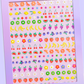 Deco Beauty Nail Stickers Fruit Salad B447