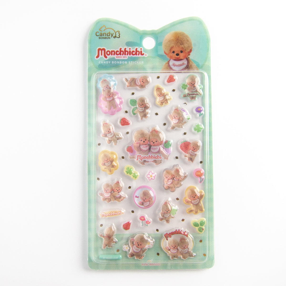 Monchhichi Bonbon Drop stickers mint