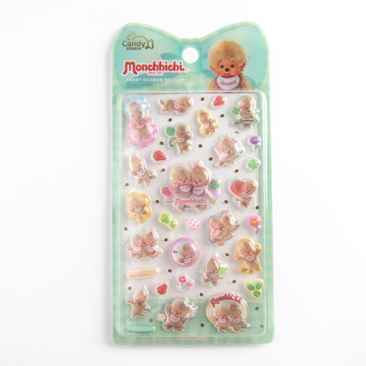 Monchhichi Bonbon Drop stickers mint