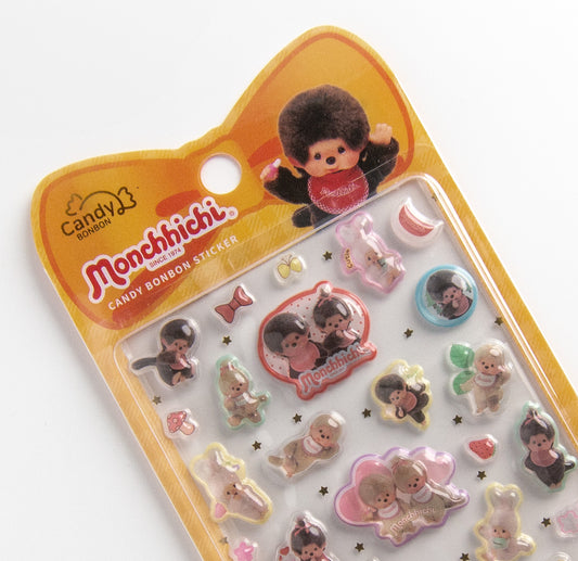 Monchhichi Bonbon Drop stickers yellow