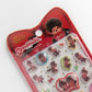 Monchhichi Bonbon Drop stickers red