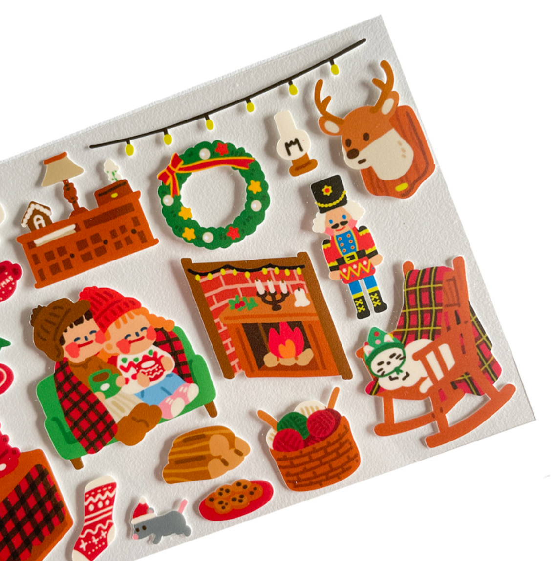 Dingamart Christmas Hut sticker C102