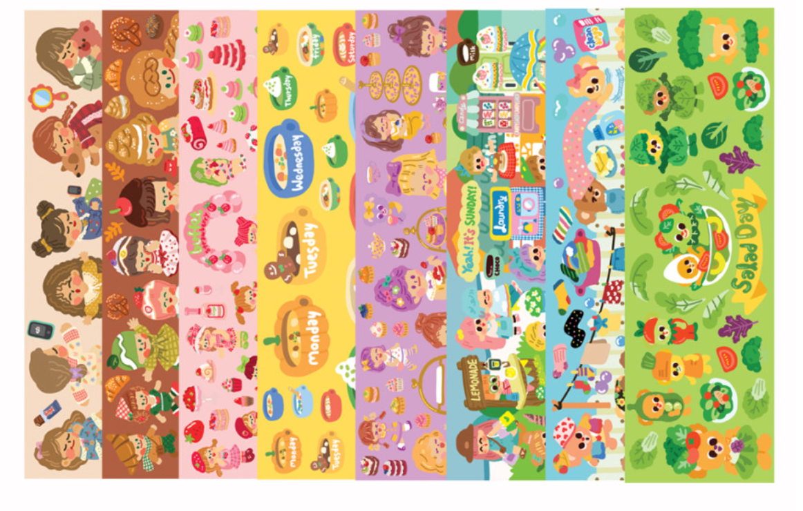 Dingamart Random Sticker Pack b652