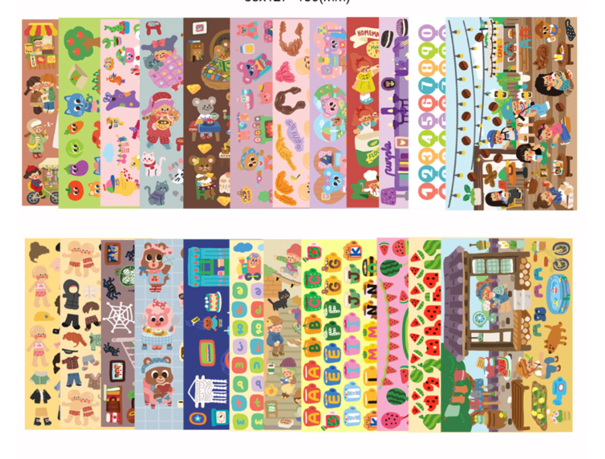 Dingamart Random Sticker Pack b652