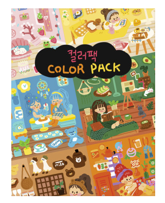 Dingamart Color  Random Sticker Pack A665