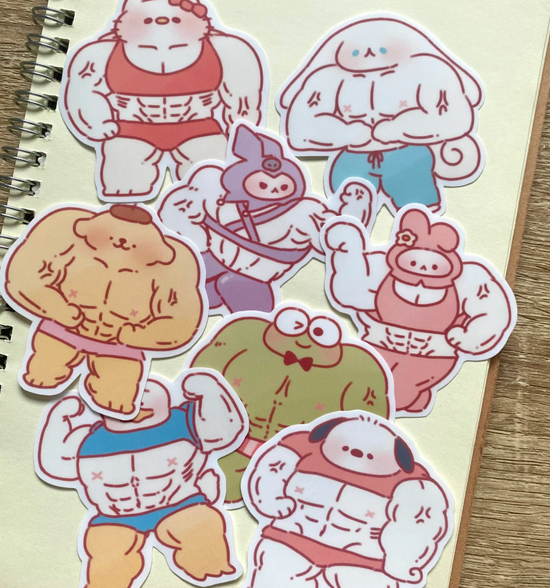 Cherry's Buff Kero sticker A690