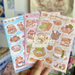 Cherry's Mystery 3 pc stickers! A687