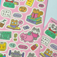 Orchid Studio Goals sticker A708
