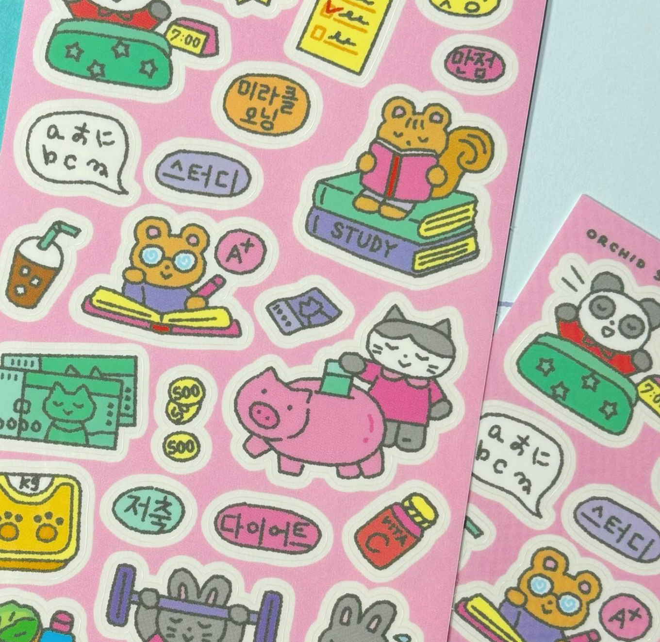 Orchid Studio Goals sticker A708