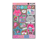 Monan Bear I Love Life! sparkle sticker A714