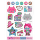 Monan Bear I Love Life! sparkle sticker A714