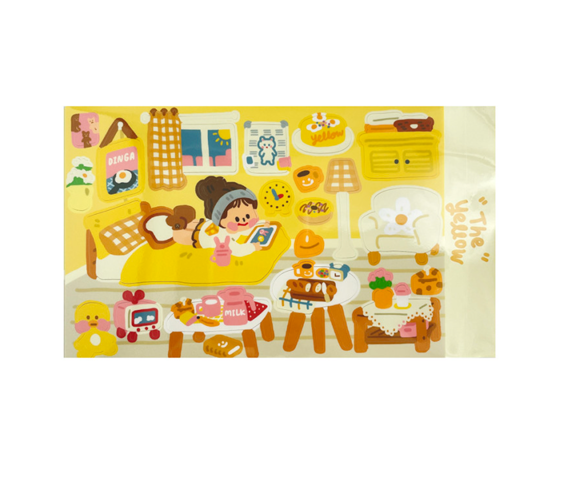 Dingamart The Yellow sticker A988