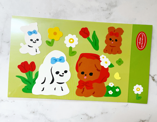 Spring Dogs sticker A821