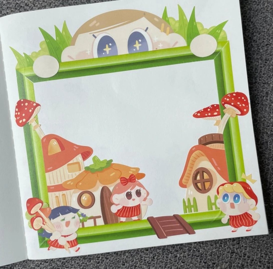 Shuromdan Green Sticker and Washi pack A962