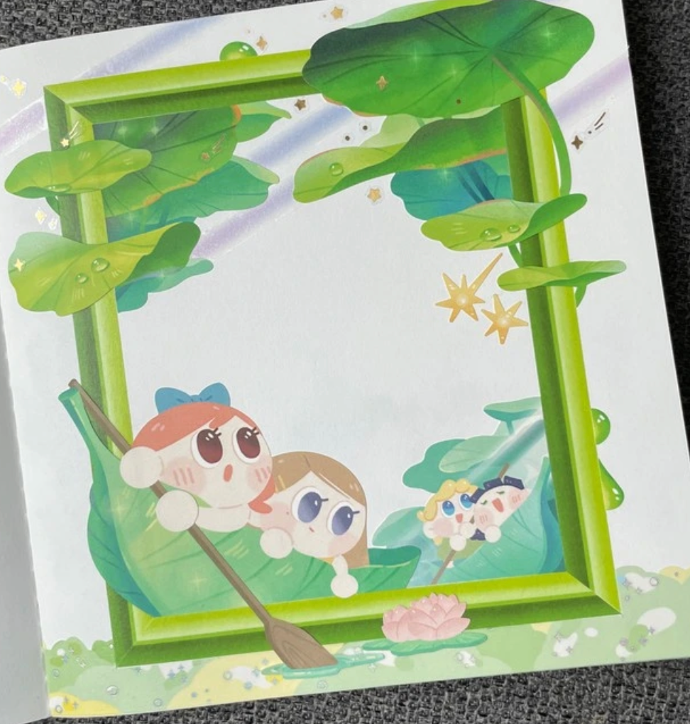 Shuromdan Green Sticker and Washi pack A962