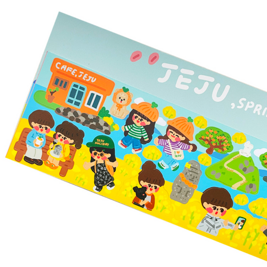 Dingamart Jeju Spring sticker A981