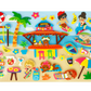 Dingamart Banana Beach Bar sticker A978