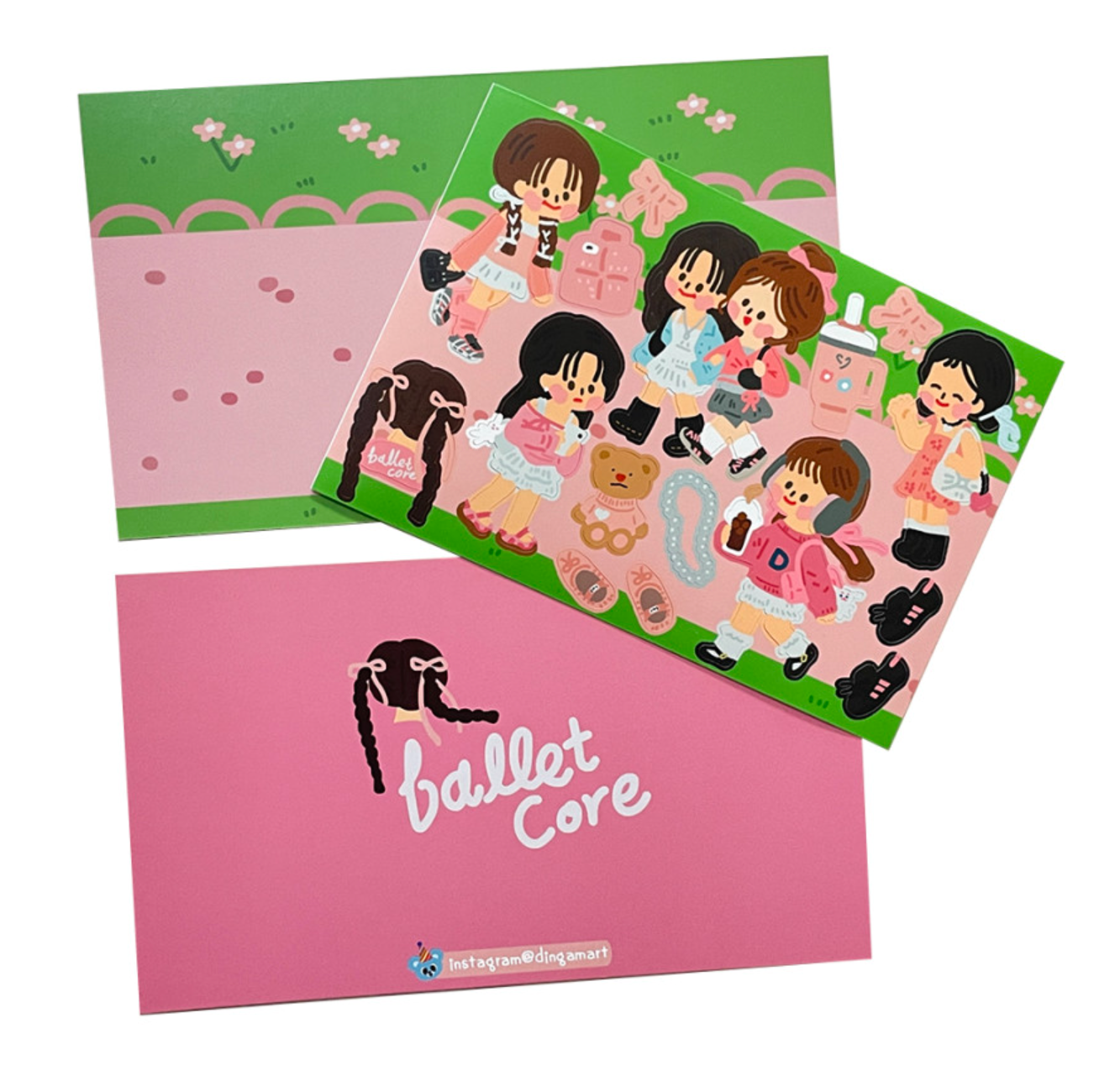 Dingamart Ballet Core sticker B120