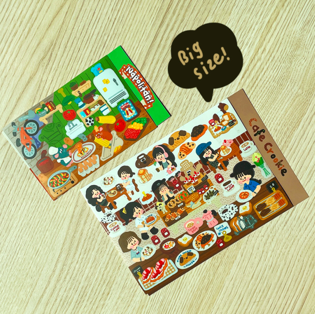 Dingamart Cafe Crookie sticker b146