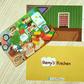 Dingamart Remy's Kitchen sticker b143