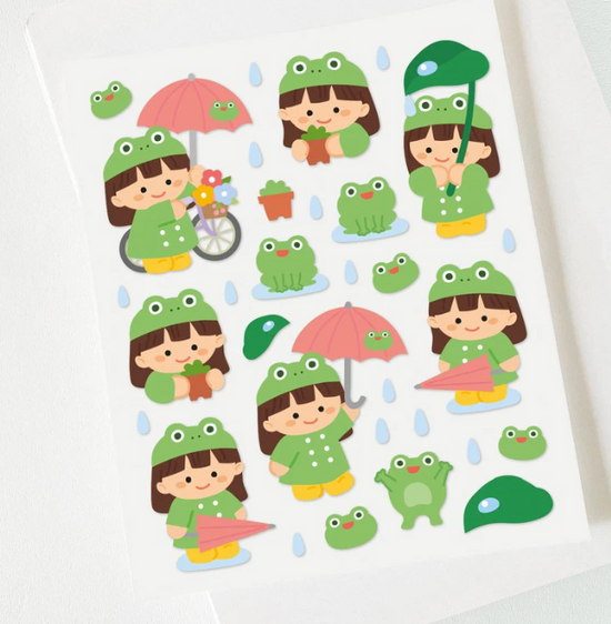 Gyawuddung Bear Rain Frog sticker B166