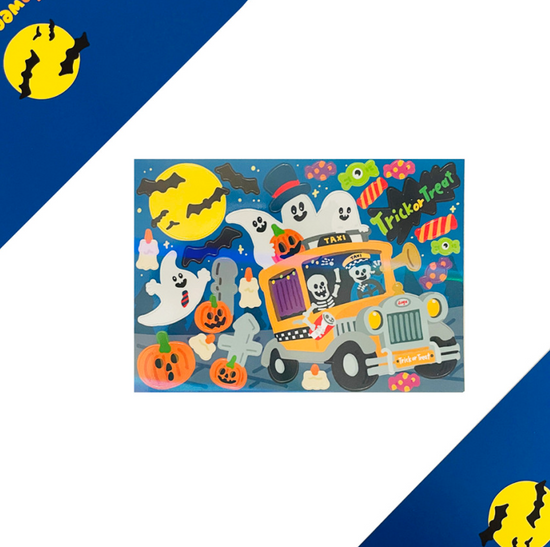 Dingamart Halloween Taxi sticker B204