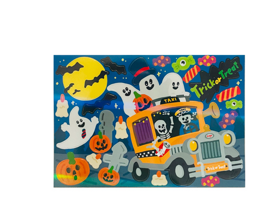 Dingamart Halloween Taxi sticker B204