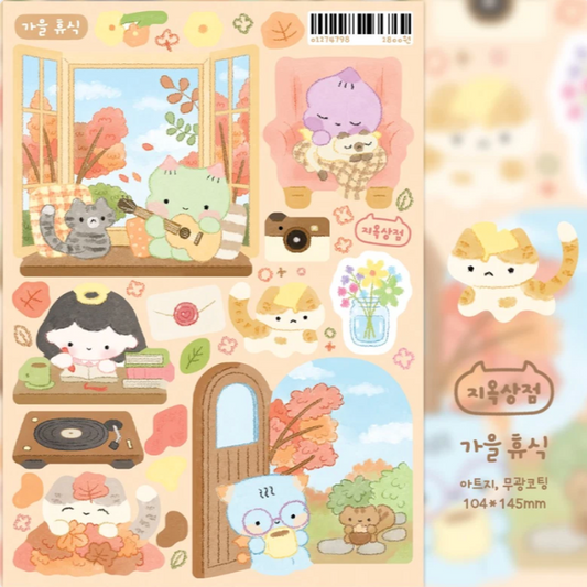 Jiok Autumn Music sticker B