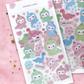 Angora Lora Dino Sparkle Sticker b216
