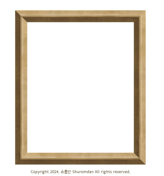 Shuromdan Antique Frame Washi w132